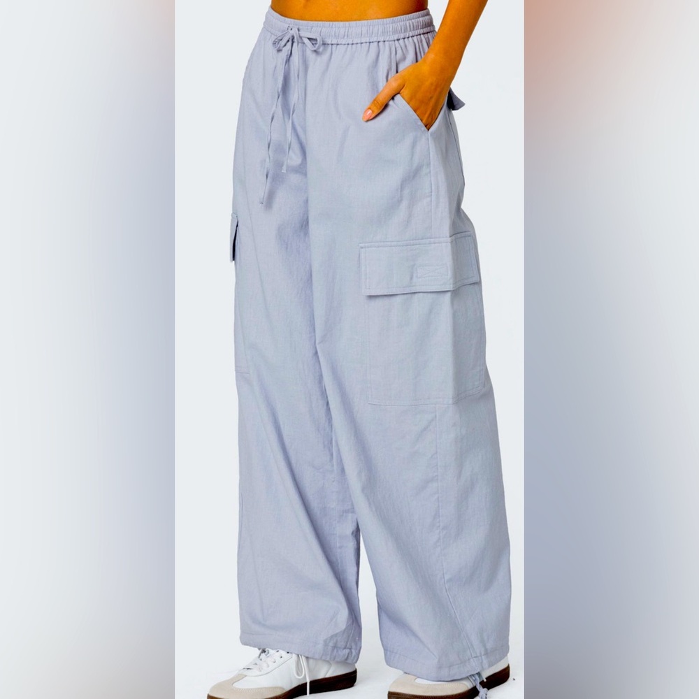 Edikted Linnen cargo pants